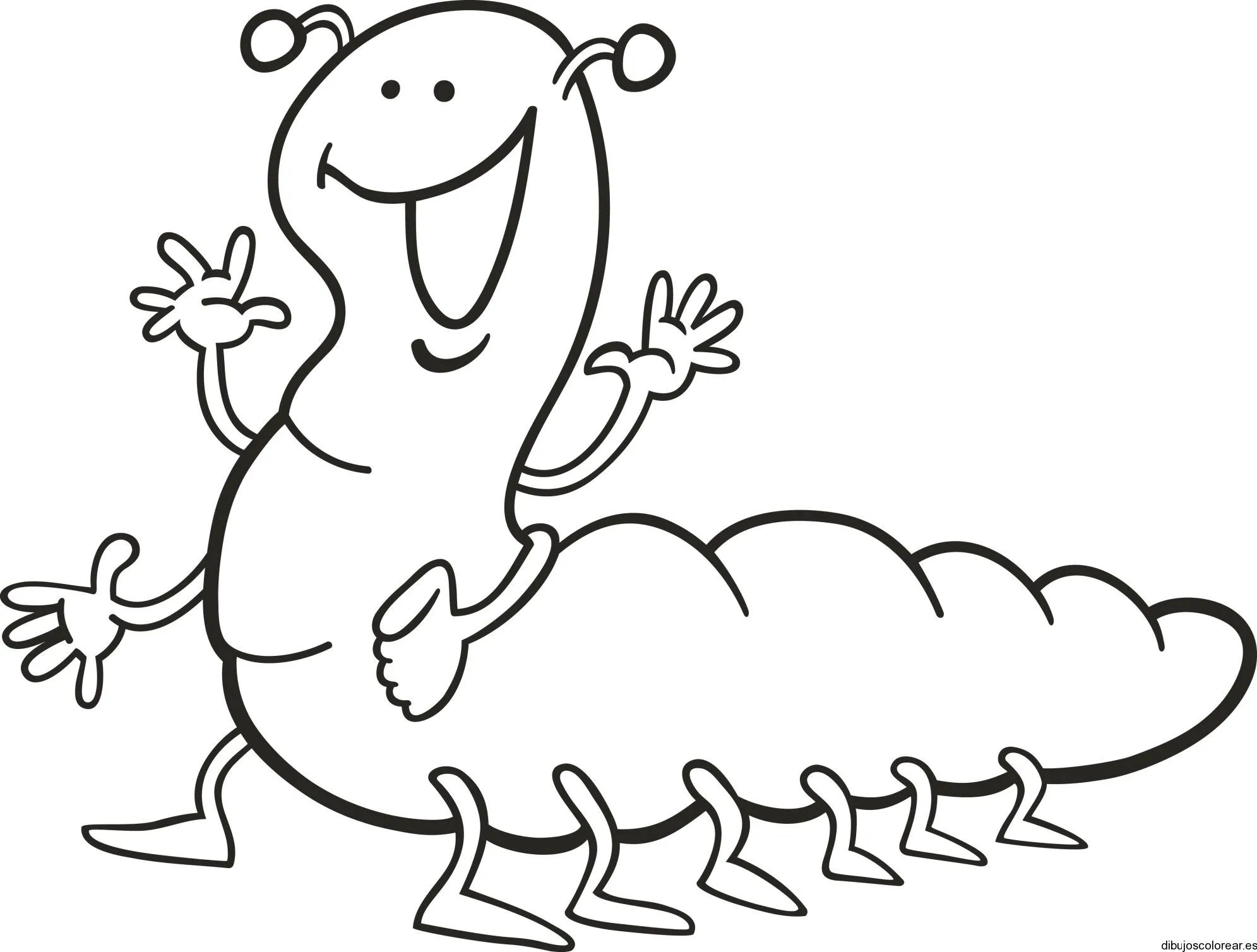 cuncuna Colouring Pages