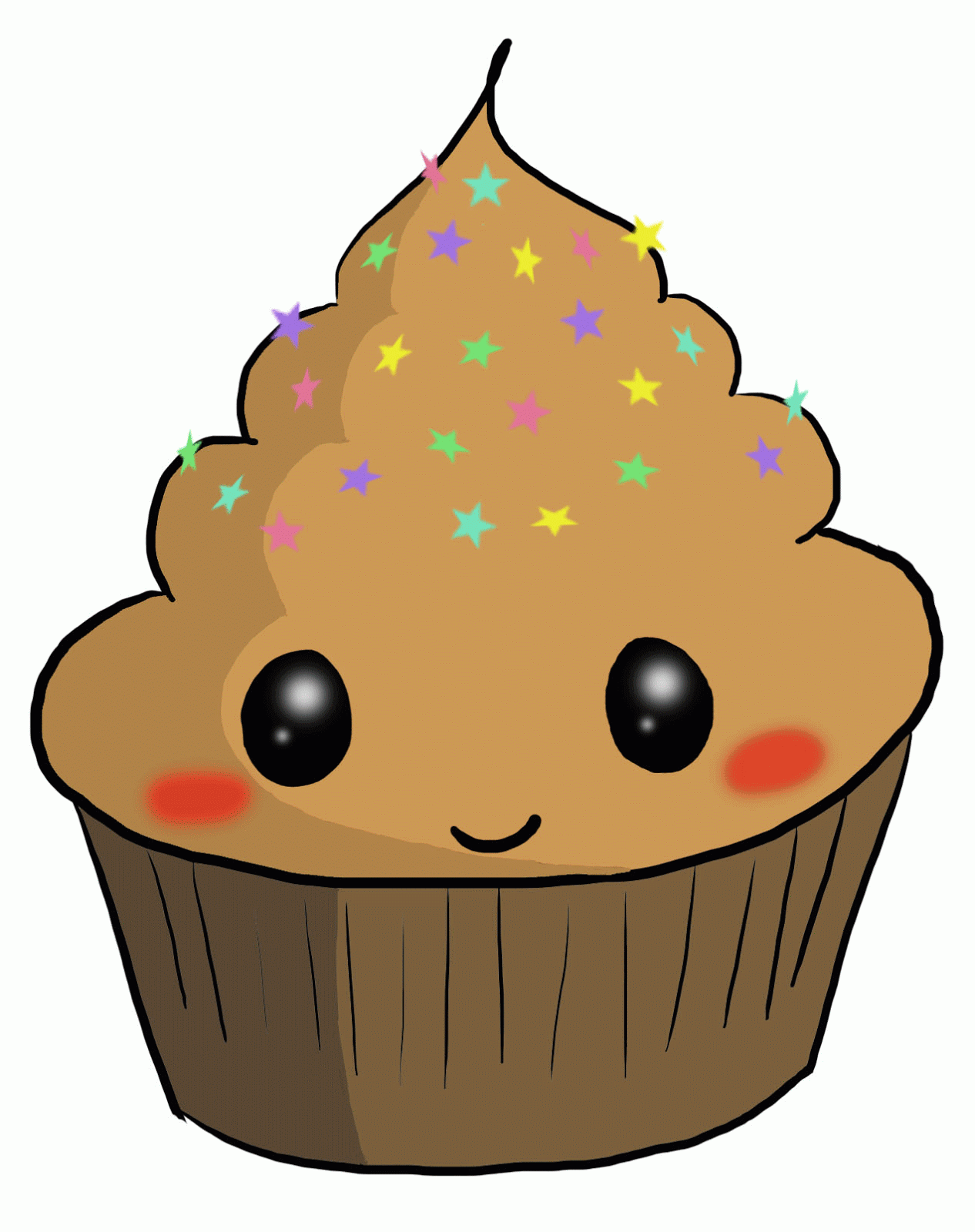La mezcla de lo que mas me gusta: Cupcakes Animados La mezcla de lo que mas me gusta: Cupcakes Animados