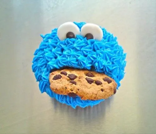 Cupcake de come galletas - Imagui