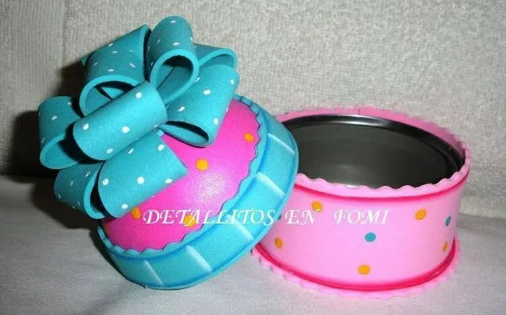 Cupcake lata | MANUALIDADES CON FOMI | Pinterest | Cupcake