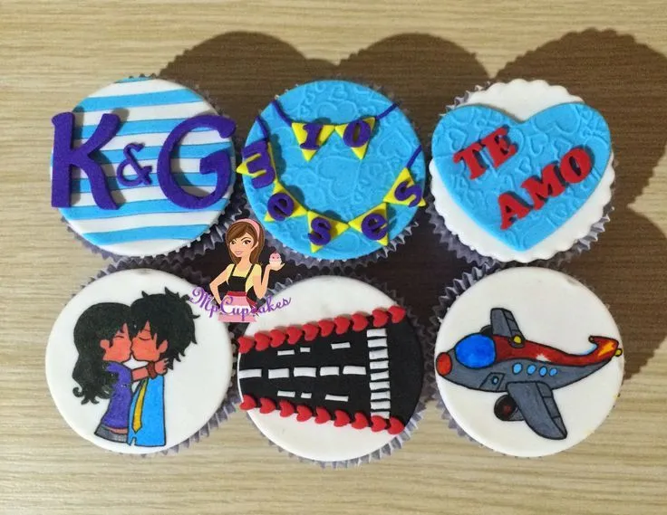 Cupcakes De Avión en Pinterest