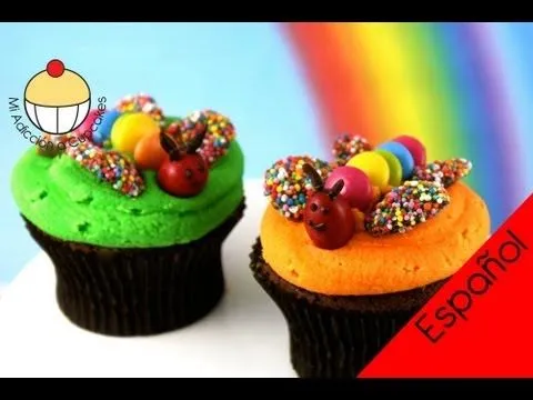 Cupcakes! Cupcakes Infantiles con un Jardín de Mariposas ... Cupcakes! Cupcakes Infantiles con un Jardín de Mariposas ...