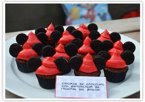 Cupcakes a diario: La Mickey Mouse candy bar y mi extrema felicidad...