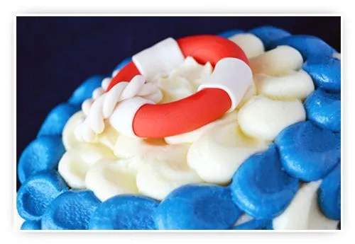 Cupcakes a diario: Pastel marinero en mi tónica habitual de la ... Cupcakes a diario: Pastel marinero en mi tónica habitual de la ...