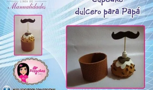 cupcakes - Todo en Goma Eva