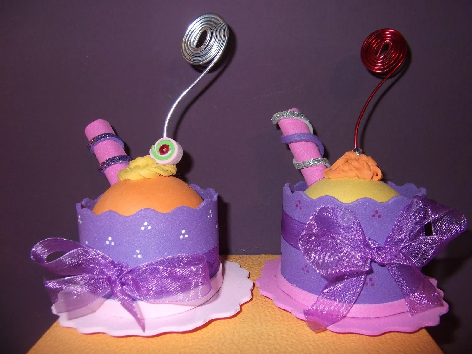 Cupcakes en Goma Eva | Mundifomy "Arte en Gomaeva!!