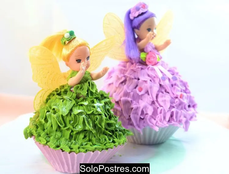 Cupcakes hada campanita