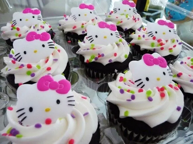 Cupcakes ideales para niños y para celebrar fiestas infantiles