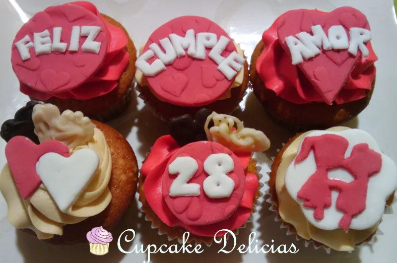Cupcakes con mensajes | Cupcake Delicias - Concepción - Chile Cupcakes con mensajes | Cupcake Delicias - Concepción - Chile