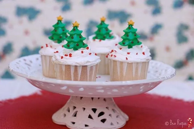 CUPCAKES NAVIDEÑOS - El Rincón de Bea