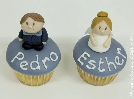 Cupcakes Pareja de Novios |