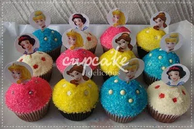 Cupcake Delicious: Princesas da Disney