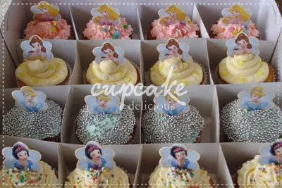 Cupcake Delicious: Princesas Disney