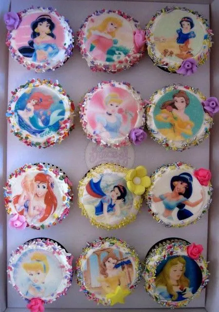 Cupcakes: Princesas de Disney! | Flickr - Photo Sharing!