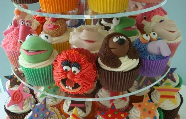 Cupcakes de los Teleñecos, ¡para comérselos!