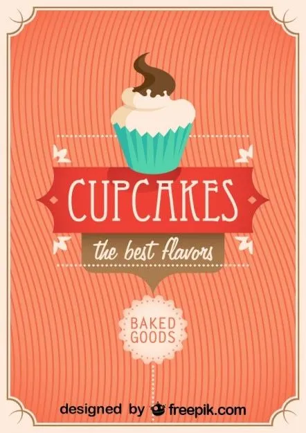 Cupcakes Vintage | Fotos y Vectores gratis