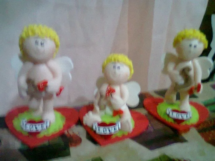 CUPIDOS EN PASTA FLEXIBLE - Imagui