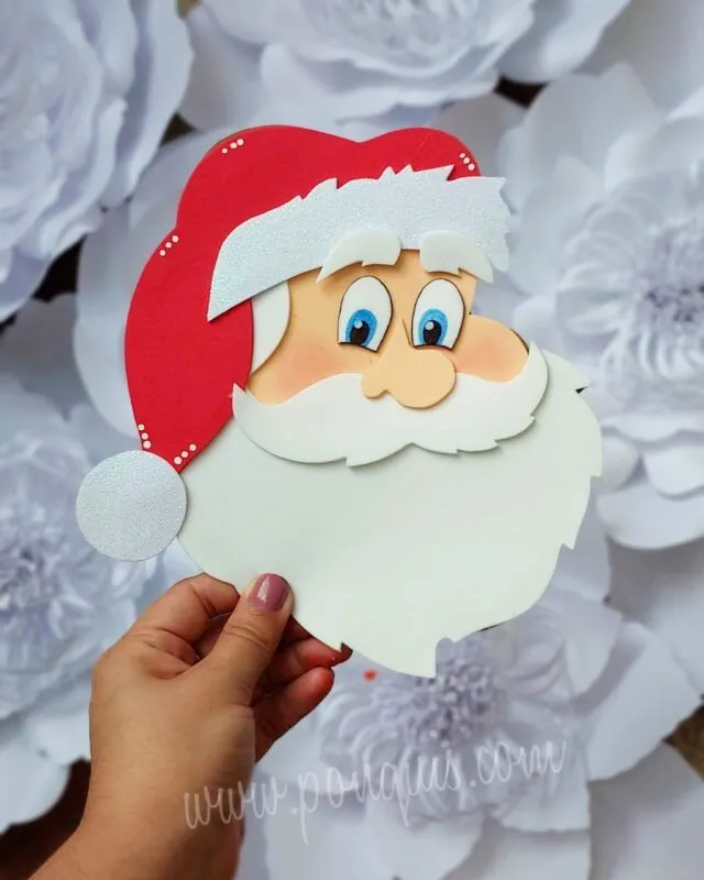 Cupón para descargar MOLDES DE SANTA CLAUS DE NAVIDAD para imprimir EN PDF - FLORES DE PAPEL Cupón para descargar MOLDES DE SANTA CLAUS DE NAVIDAD para imprimir EN PDF - FLORES DE PAPEL