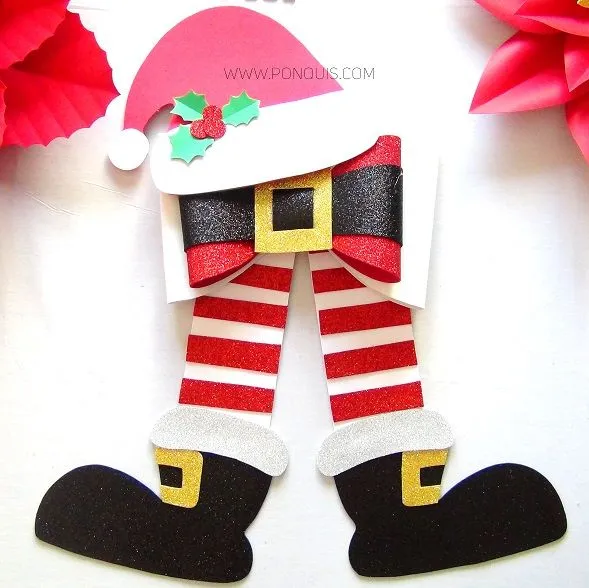 Cupón para descargar Moldes de SANTA CON LAZO - FLORES DE PAPEL Cupón para descargar Moldes de SANTA CON LAZO - FLORES DE PAPEL
