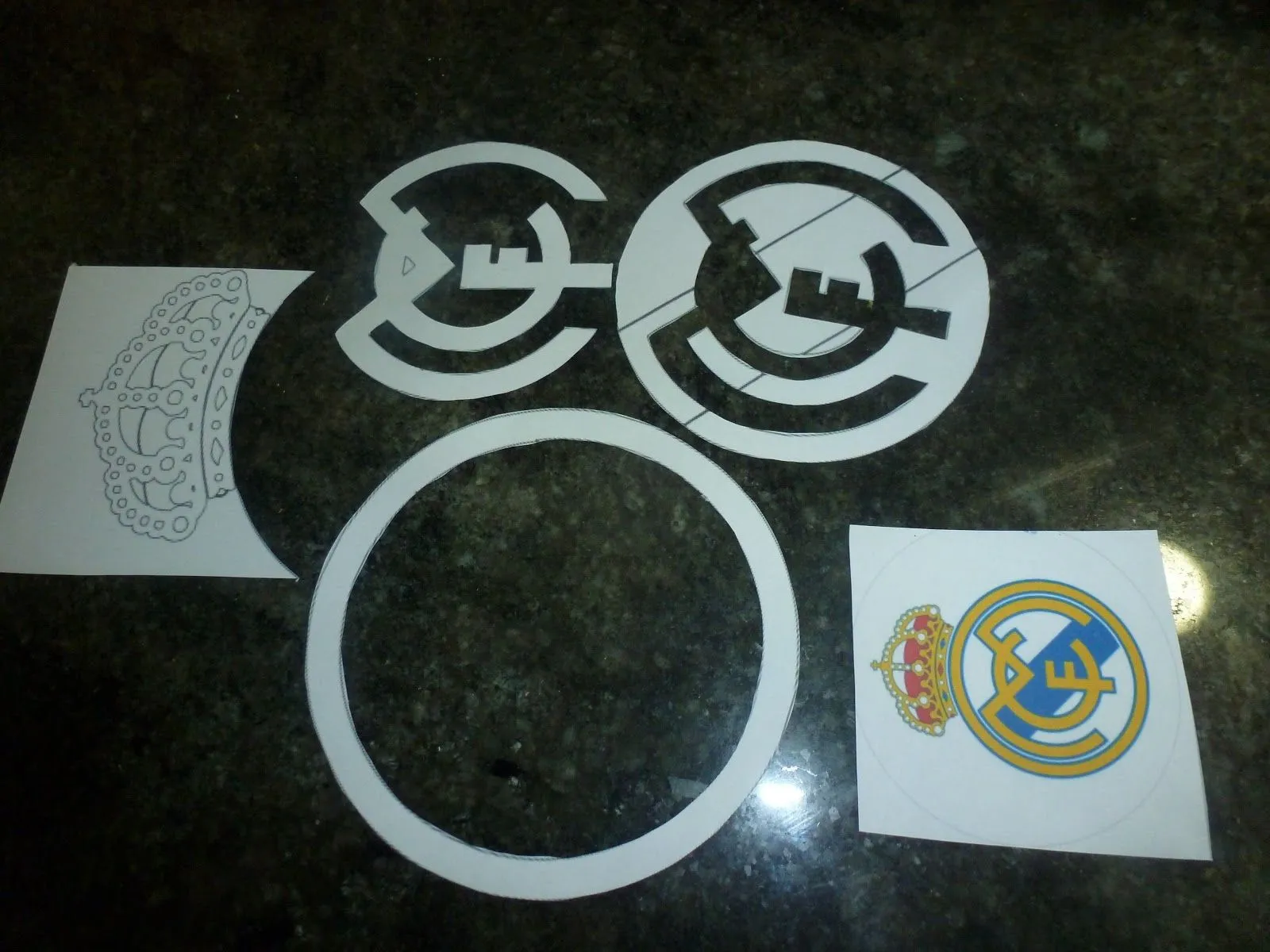 Cuquis i mas: Pastel Escudo Real Madrid