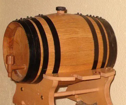 Curar un pequeño barril