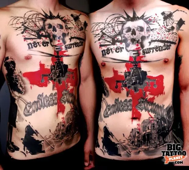 Curiosidades del Mundo: 30 Excelentes tatuajes abstractos Curiosidades del Mundo: 30 Excelentes tatuajes abstractos