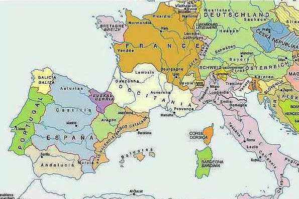 El curioso mapa de Europa de ERC | Fundación para la Libertad El curioso mapa de Europa de ERC | Fundación para la Libertad