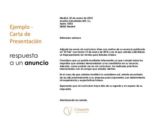 Currículum, carta de presentación y entrevista de trabajo (María Pafi… Currículum, carta de presentación y entrevista de trabajo (María Pafi…