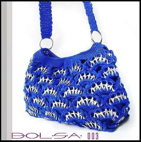 Curso de bolsas tejidas con fichas lacres por kangel | TIRADOR ... Curso de bolsas tejidas con fichas lacres por kangel | TIRADOR ...