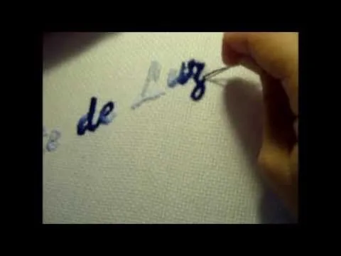 Curso de bordado básico 17: Letras con bordado clásico sencillo ... Curso de bordado básico 17: Letras con bordado clásico sencillo ...