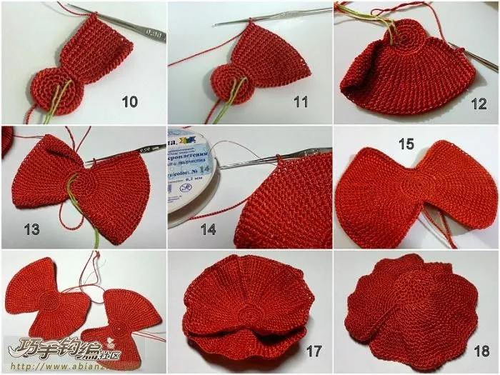 Curso Crochet Broche Tulipan - Patrones Crochet