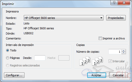 Curso gratis de Access 2010. aulaClic. 12 - Los informes Curso gratis de Access 2010. aulaClic. 12 - Los informes