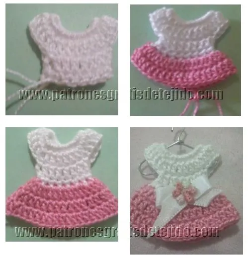 CURSO GRATIS CROCHET: Vestidito Souvenir - Videos | Crochet y Dos ...