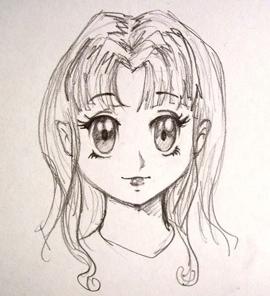 Curso gratis de Dibujar Manga Rostros - Cabeza Shojo de frente ... Curso gratis de Dibujar Manga Rostros - Cabeza Shojo de frente ...