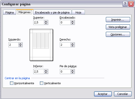 Curso gratis de Microsoft Excel 2003. Impresion (II) Curso gratis de Microsoft Excel 2003. Impresion (II)