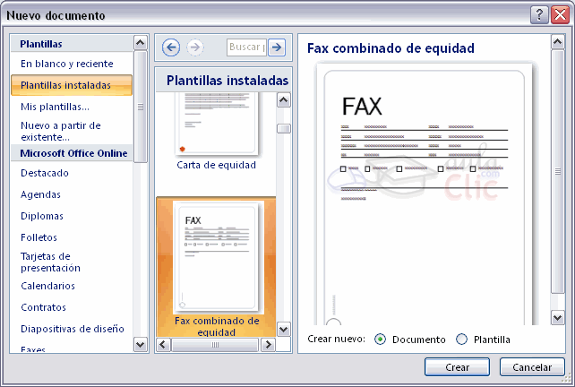 Curso gratis de Microsoft Word 2007. Unidad 10. Plantillas (