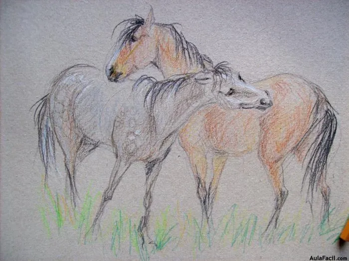 Curso gratis de Pintura de Caballos - Caballos con lápiz de color ... Curso gratis de Pintura de Caballos - Caballos con lápiz de color ...