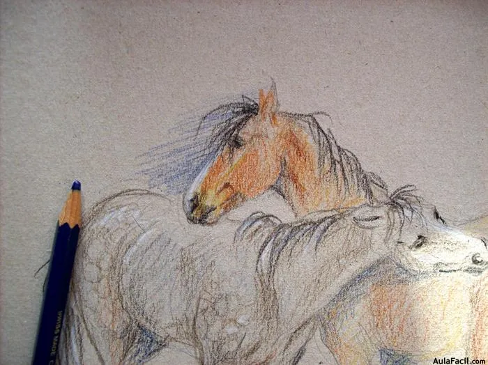 Curso gratis de Pintura de Caballos - Caballos con lápiz de color ... Curso gratis de Pintura de Caballos - Caballos con lápiz de color ...