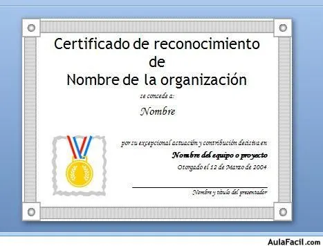 Curso gratis de Powerpoint 2007 Avanzado - Creación de diploma ...