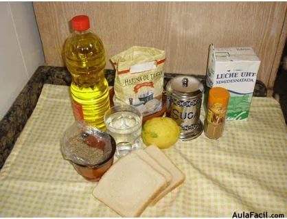 Curso gratis de Repostería Andaluza - Polea. Ingredientes y ...