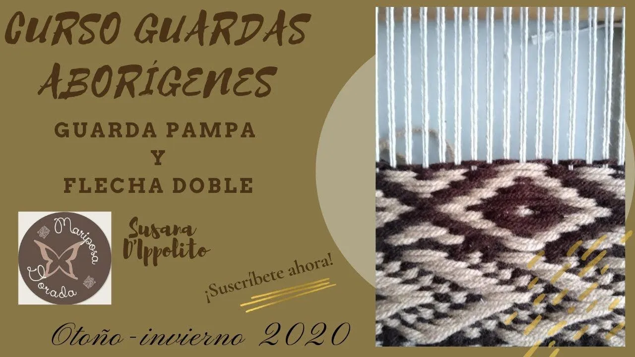 CURSO DE GUARDAS ABORÍGENES EN TELAR! TAPIZ DECORATIVO MURAL. DOBLE, GUARDA PAMPA y NUEVOS Susytips! - YouTube CURSO DE GUARDAS ABORÍGENES EN TELAR! TAPIZ DECORATIVO MURAL. DOBLE, GUARDA PAMPA y NUEVOS Susytips! - YouTube