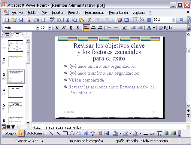Curso de Microsoft PowerPoint 2003 gratis. Tema 05 Tipos de Vistas Curso de Microsoft PowerPoint 2003 gratis. Tema 05 Tipos de Vistas