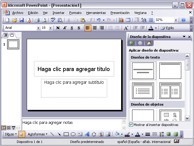Curso de Microsoft PowerPoint 2003 gratis. Tema 02 Crear una ... Curso de Microsoft PowerPoint 2003 gratis. Tema 02 Crear una ...