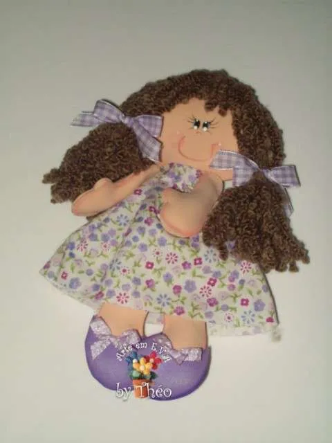 Muñecas en goma eva gratis - Imagui