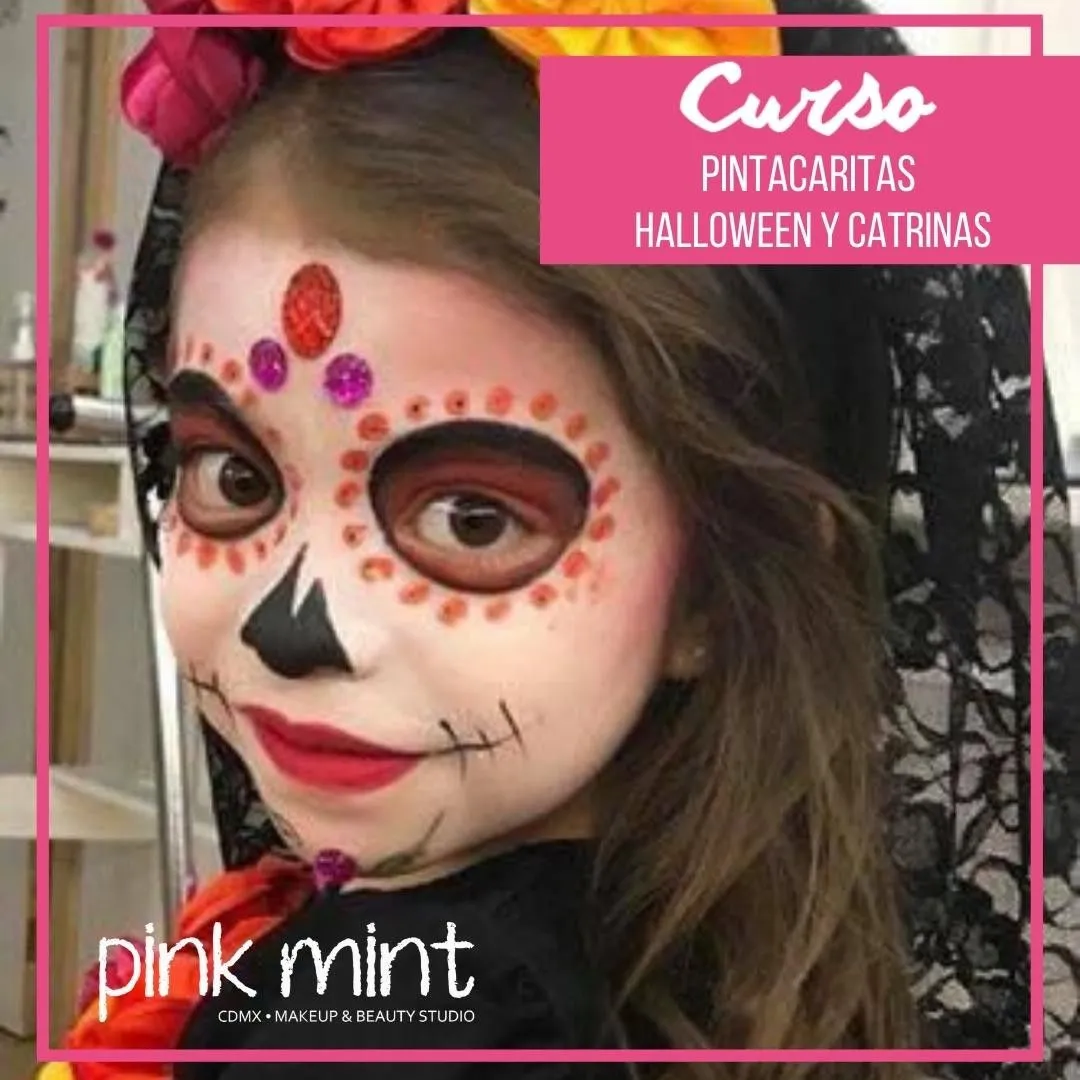 Curso Pintacaritas Halloween Narvarte CDMX