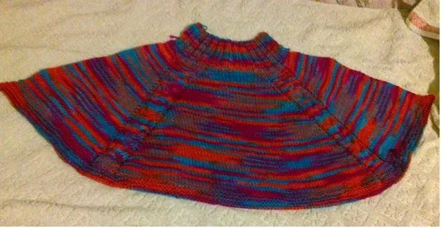Curso de tejido a mano: Poncho para bebé