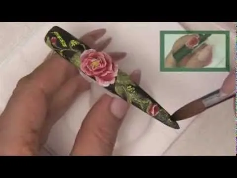 Curso Uñas Decordas Diseño Alto Relieve Peonía con Acrílico ... Curso Uñas Decordas Diseño Alto Relieve Peonía con Acrílico ...