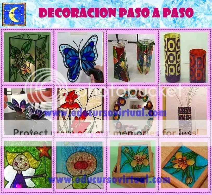 Curso Como Hacer Vitrales Artesanales Falso Vitral Manualidades con Vidrio | easycursovirtuals Curso Como Hacer Vitrales Artesanales Falso Vitral Manualidades con Vidrio | easycursovirtuals