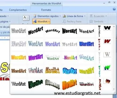 Curso de word WordArt