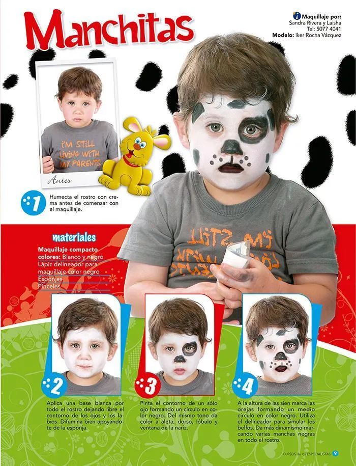Cursos de los Especialistas 162 - Pinta caritas maquillaje infantil - - Tejemania Cursos de los Especialistas 162 - Pinta caritas maquillaje infantil - - Tejemania